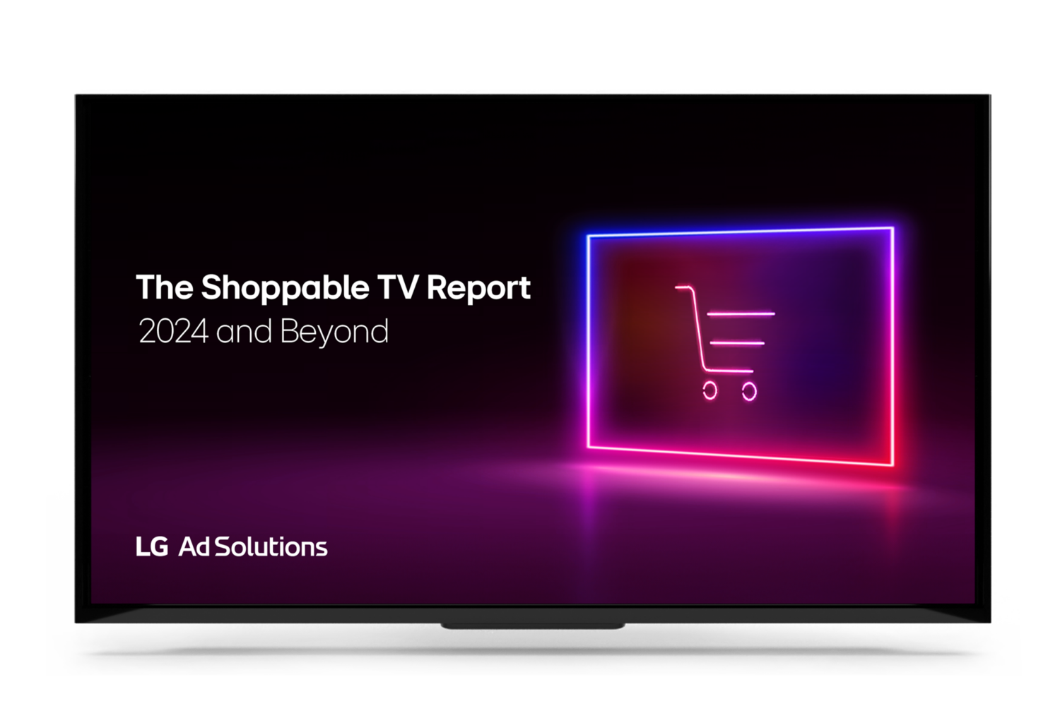 The Shoppable TV Report 2024 And Beyond LG Ad Solutions   LG Ads TheShoppableTV Report TV Mock 1500x1017 