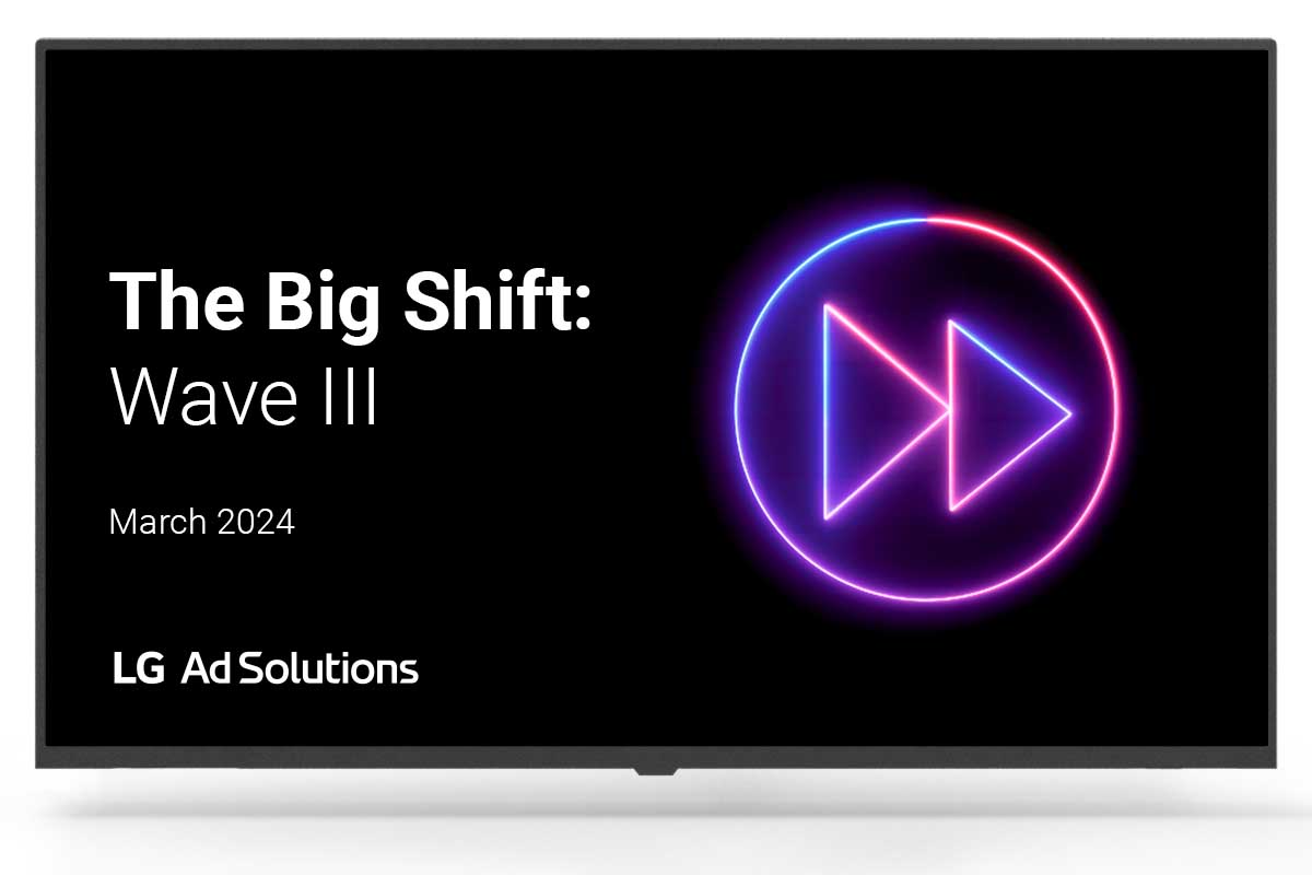LG Ad Solutions BigShift Report TVMock