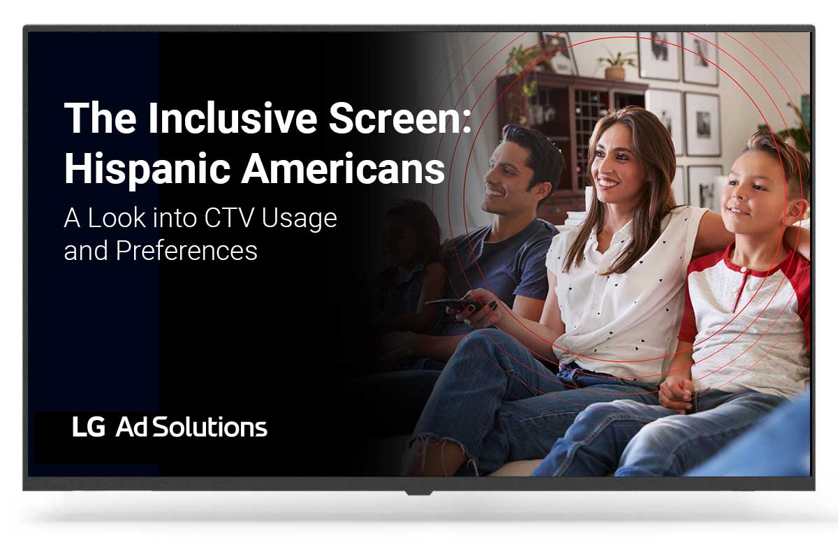 LG Ads DiversitySeries Hispanic TVMock