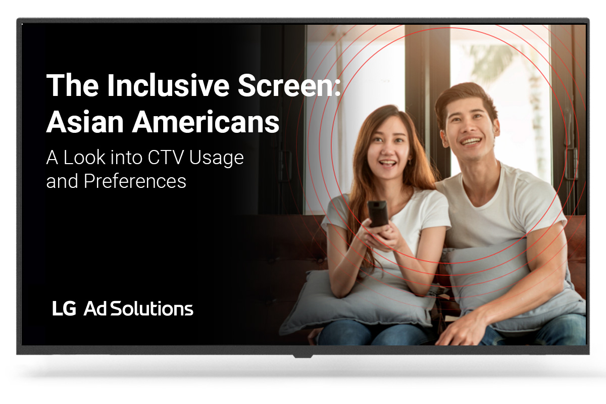 LG Ads DiversitySeries TVMock